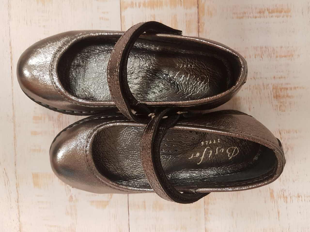 Туфлі для дівчинки, бронза (70164/381; 78164/381), Bistfor